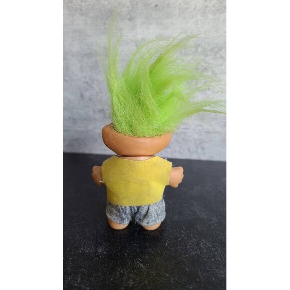 Green Haired Troll Doll - Picture 4 of 10